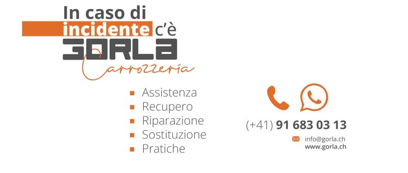 Gorla +41 916830313 in caso di incidente c'è Gorla +41 916830313