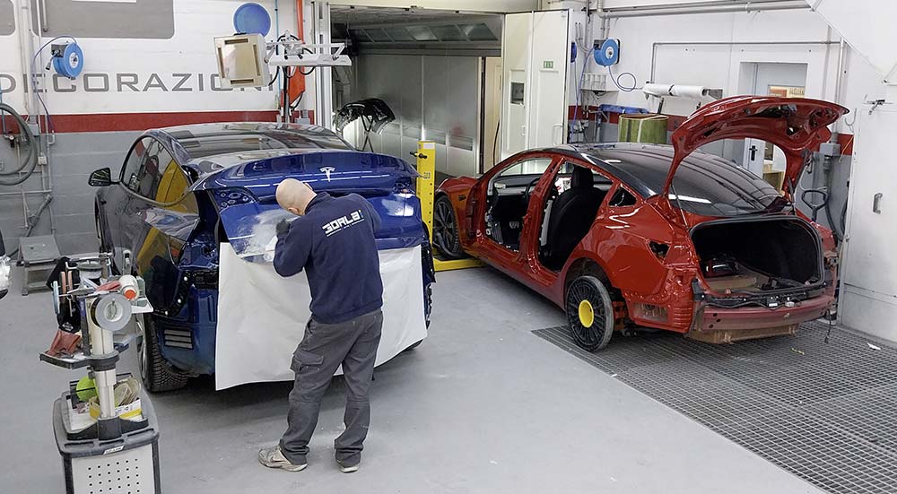 Riparare la carrozzeria dell’auto